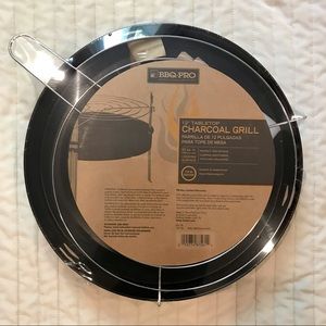 BBQ Pro 12” Tabletop portable charcoal grill